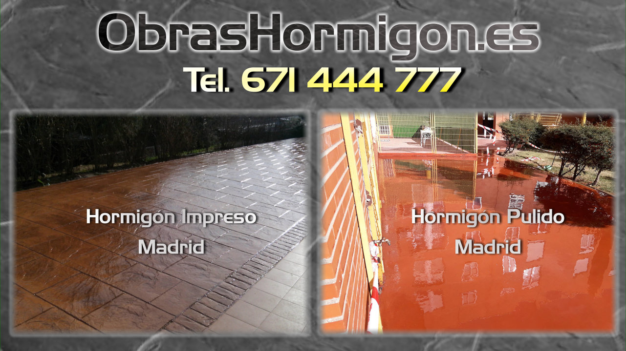 Pavimentos de Hormigón Impreso